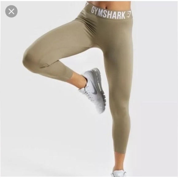 Gymshark Khaki Leggings - Picture 5 of 5